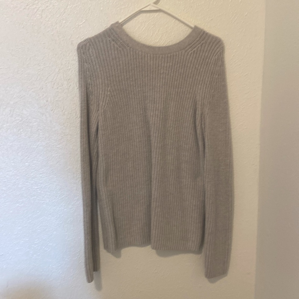 Banana republic knit gray sweater.